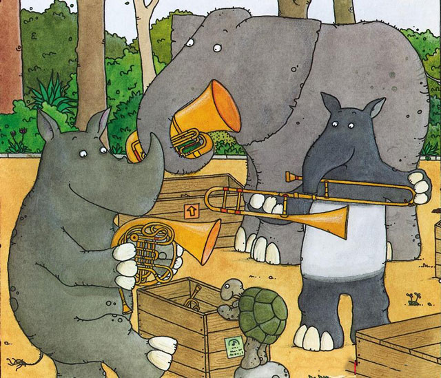 德国原版绘本启蒙交响音乐会《放屁大象吹低音号之动物交响乐团》上海站