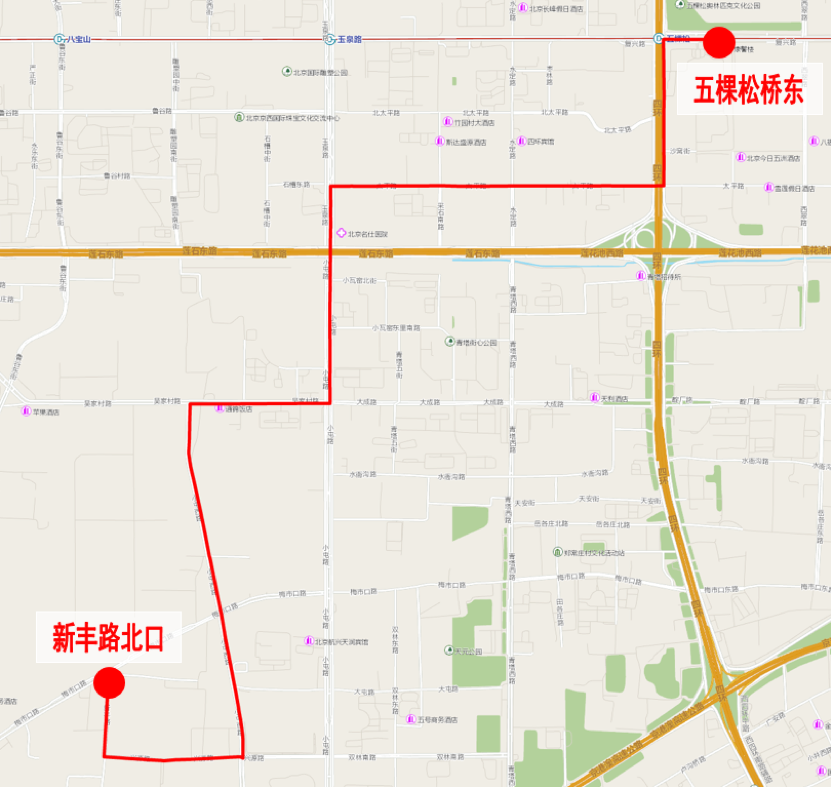 8月30日起北京公交集团新开9条公交线路