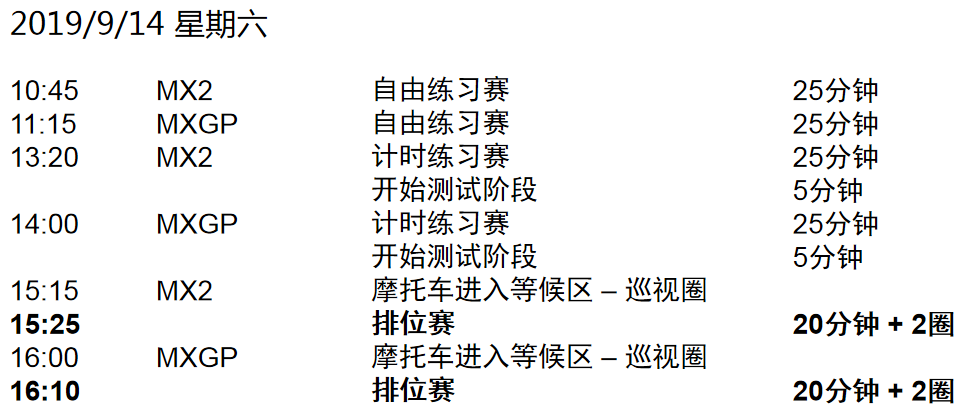 2019上海MXGP国际越野摩托车锦标赛