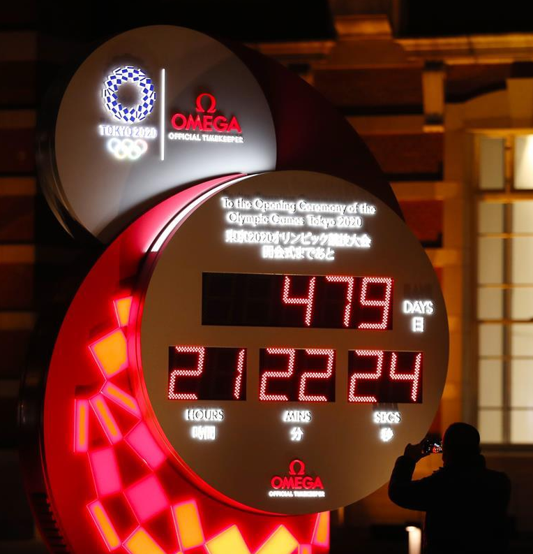 东京奥运会电子钟