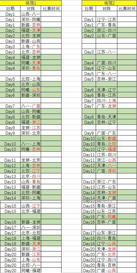 CBA联赛什么时候重启(附复赛时间+赛程表)