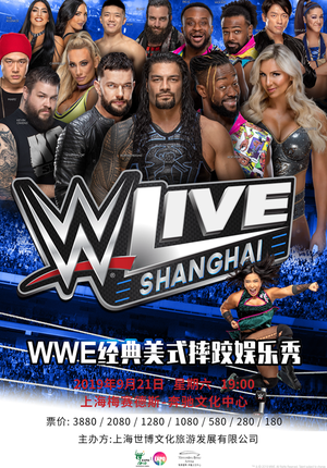上海wwe美国经典摔跤秀