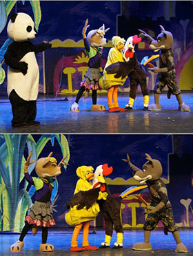 儿童安全舞台剧《熊猫胖大和他的小伙伴们》北京站