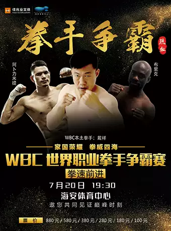 南通WBC世界职业拳手争霸赛