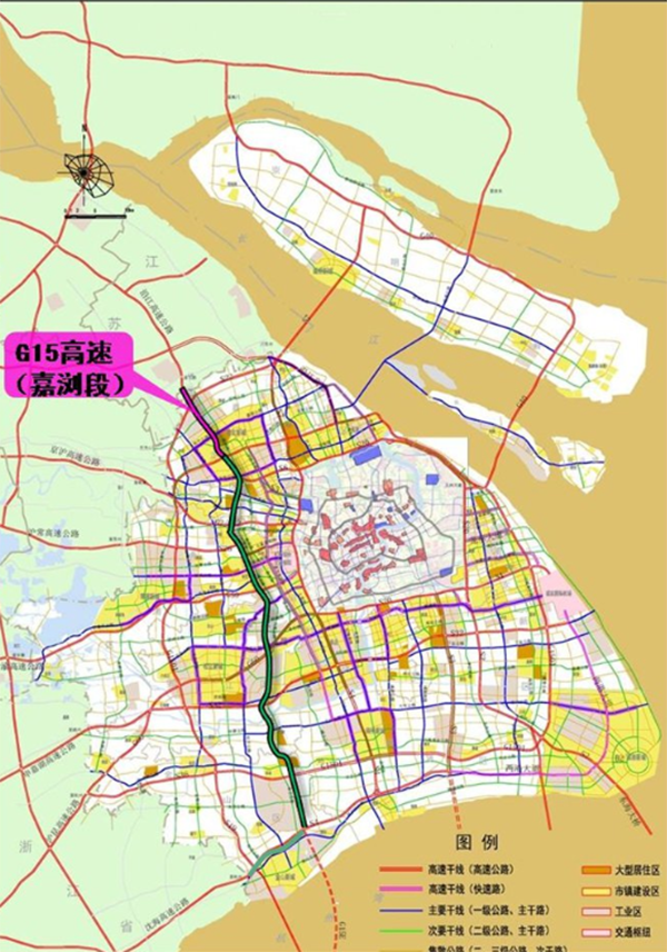 10月14日起，上海G15沈海高速自嘉西立交南通方向即将禁止通行