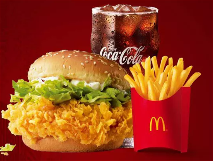 麦当劳经典三件套