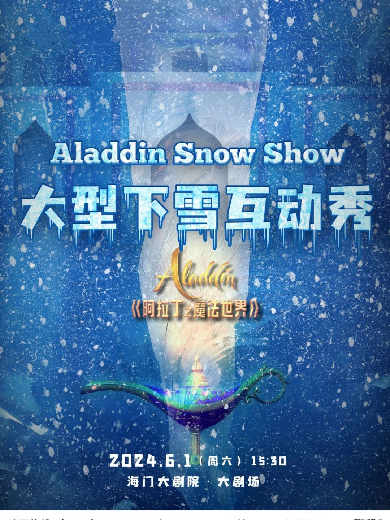 【南通】大型下雪互动秀《阿拉丁之魔法世界》