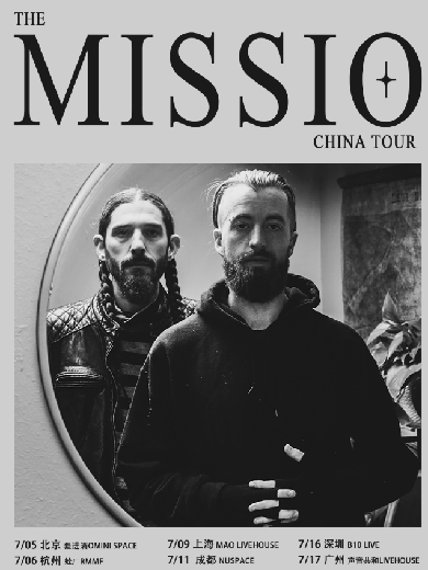 "I See You" - 美国独立摇滚乐队MISSIO首次巡演杭州站