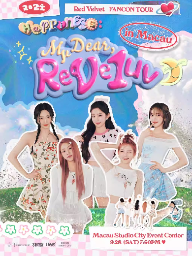 【澳門(mén)】2024 Red Velvet FANCON TOUR ＜HAPPINESS : My Dear, ReVe1uv＞ in MACAU