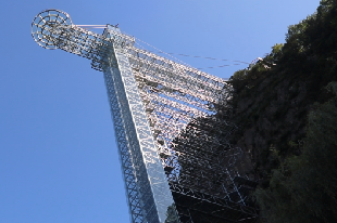 金丝峡风景区高空揽胜