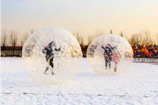 大同吾悅廣場冰雪大世界