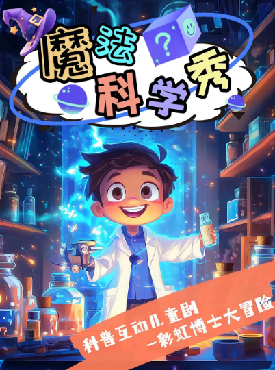 【北京】《魔法科學秀》科普互動兒童劇-彩虹博士大冒險