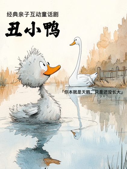【深圳】百歲蘭·大型成長勵志童話互動舞臺劇《丑小鴨》光明站