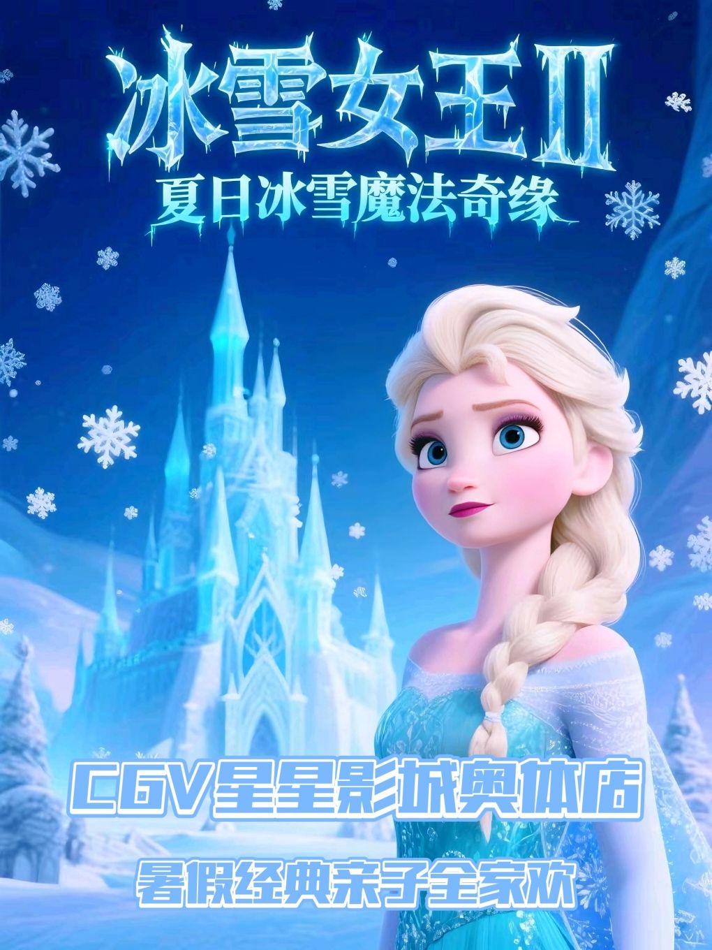 兒童劇《冰雪女王Ⅱ夏日冰雪魔法奇緣》北京站