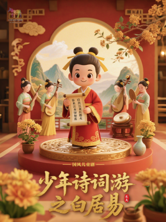 北京國風(fēng)兒童劇《少年詩詞之白居易》（北京Space17劇場X小斑馬劇團）