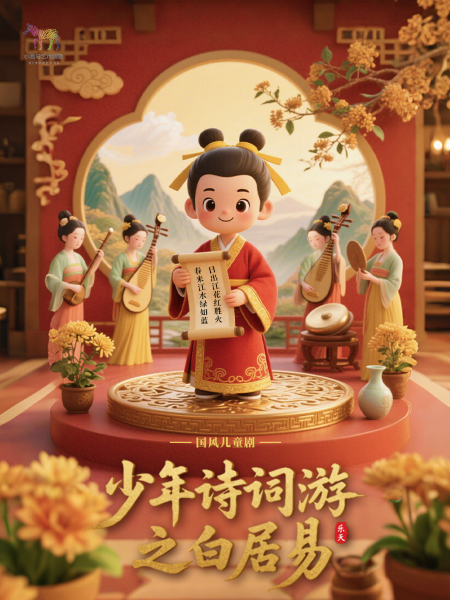 【北京】国风儿童剧《少年诗词游之白居易》