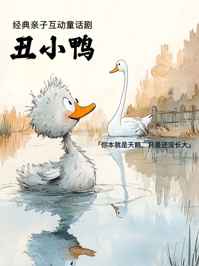 百岁兰·大型成长励志童话互动舞台剧《丑小鸭》广州站