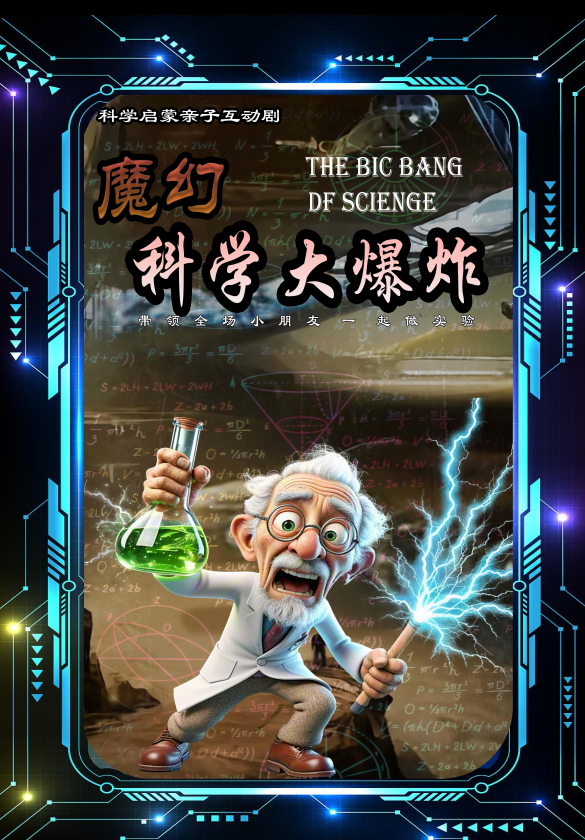 【呼和浩特】科学启蒙亲子互动剧 《魔幻科学大爆炸》