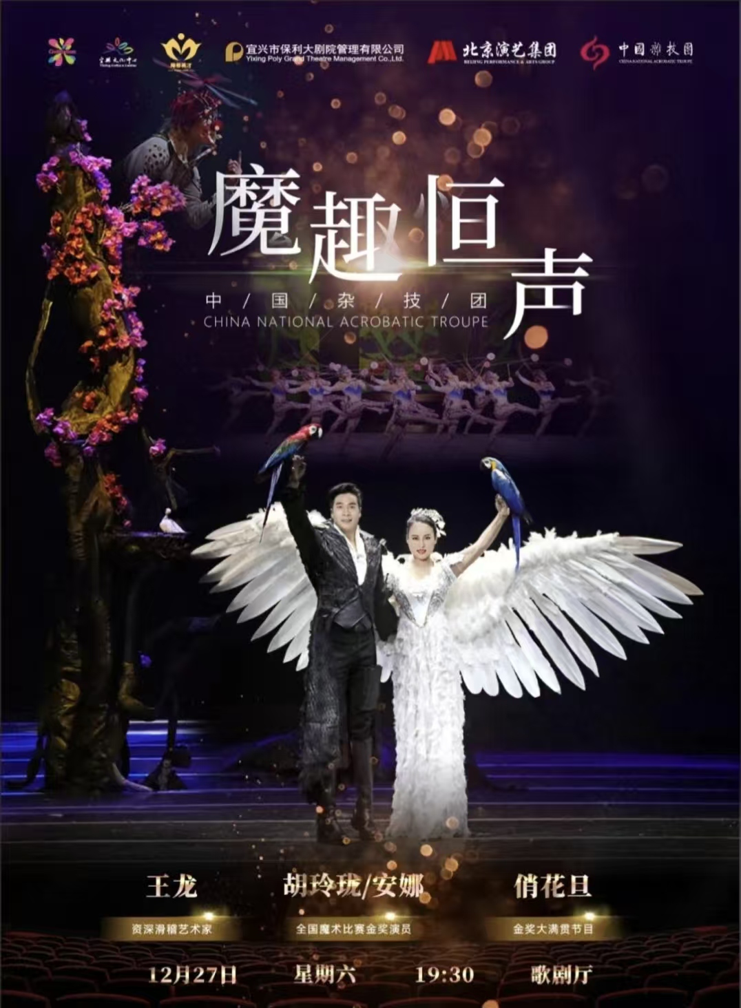 【宜兴】魔术杂技晚会《魔趣恒声》