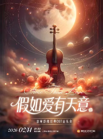 【北京】情人节&三里屯｜假如爱有天意More Than Love浪漫影视经典ost音乐会｜情侣约会｜闺蜜打卡