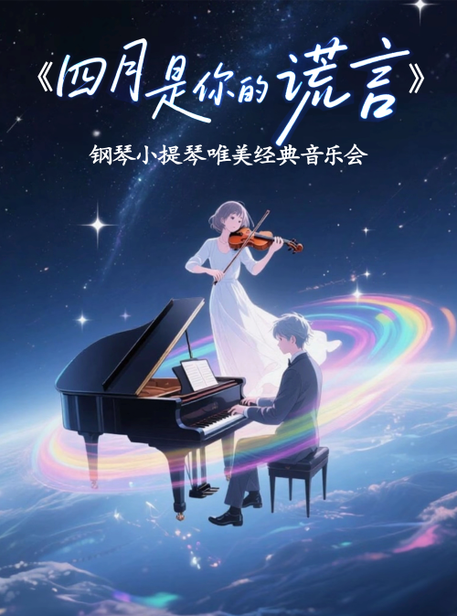 【杭州】《四月是你的谎言》钢琴小提琴唯美经典音乐会
