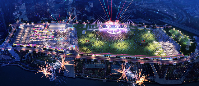 千灯湖音乐秀场