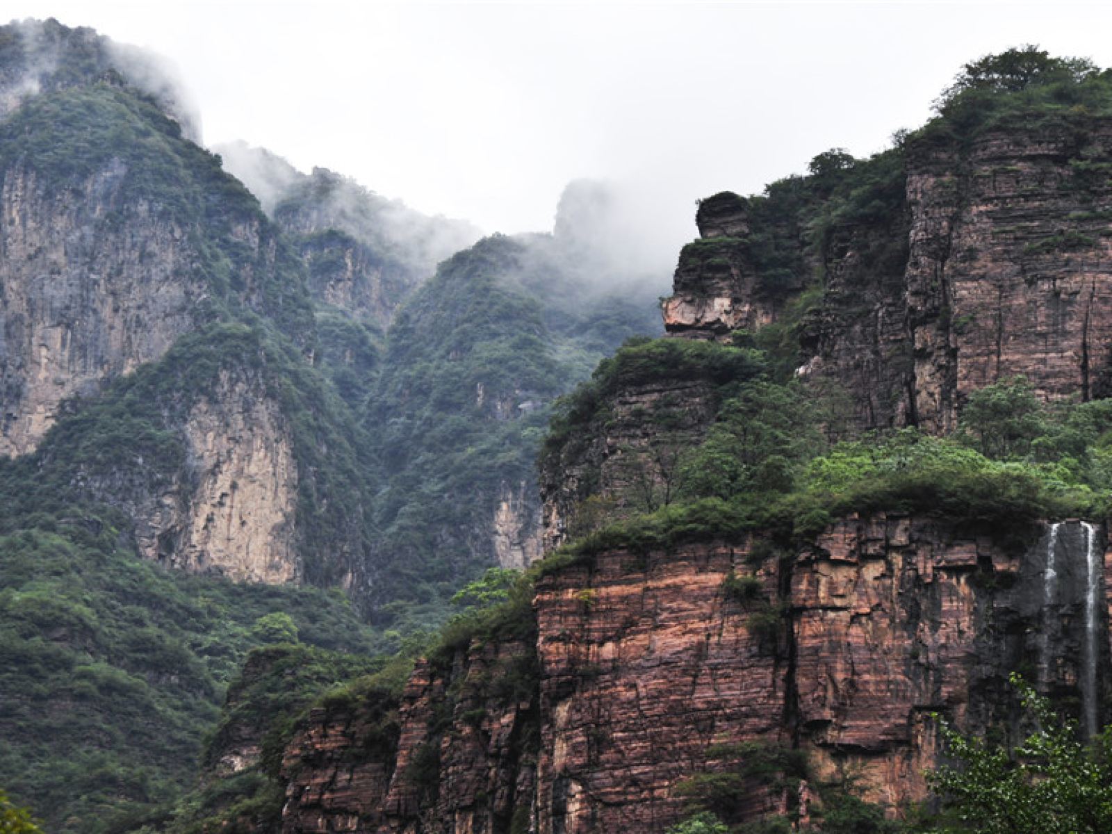 林州天平山一日游图片