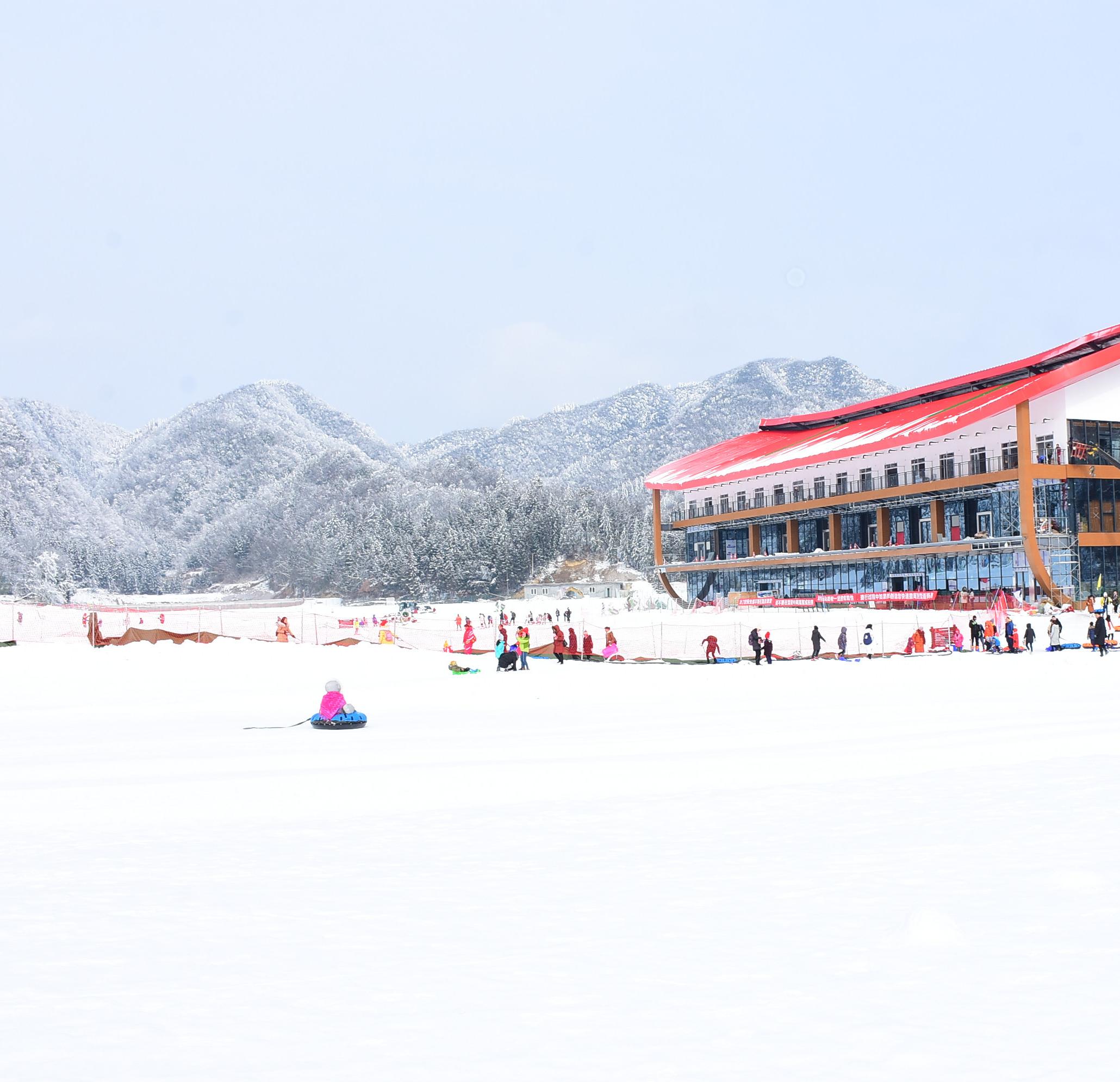 石柱冷水国际滑雪场图片