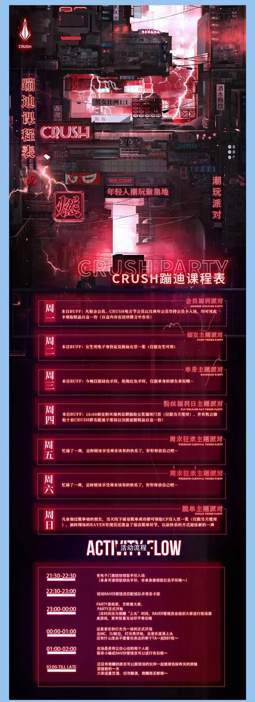 天津CRUSH电音节门票