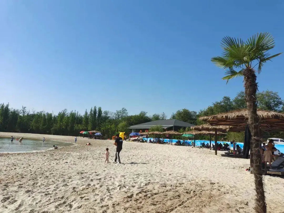 沙滩阳光水岸,邂逅马尔代夫风情雁鸣蟹岛更有全新无动力儿童乐园全民