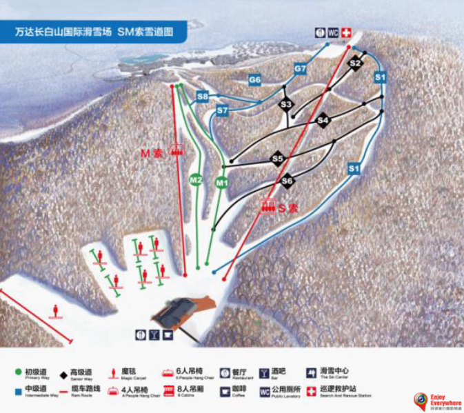 萬達長白山國際滑雪場