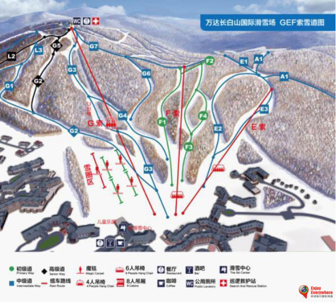 萬達長白山國際滑雪場