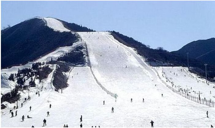 千年里滑雪场图片
