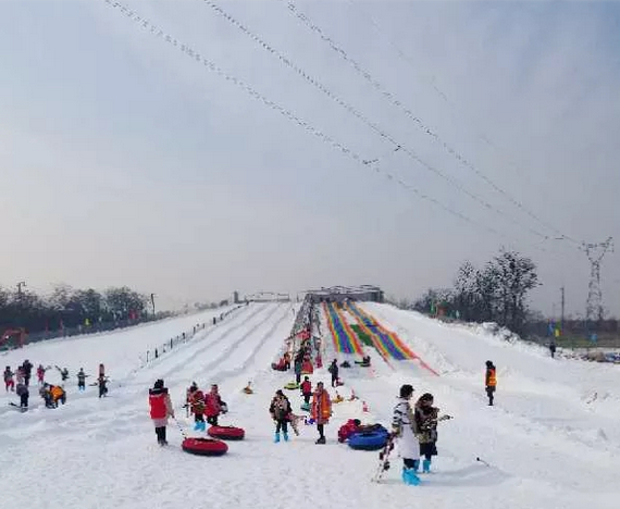 蟹岛滑雪图片