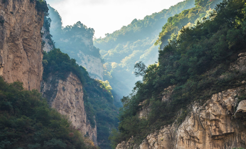 山西红崖山图片