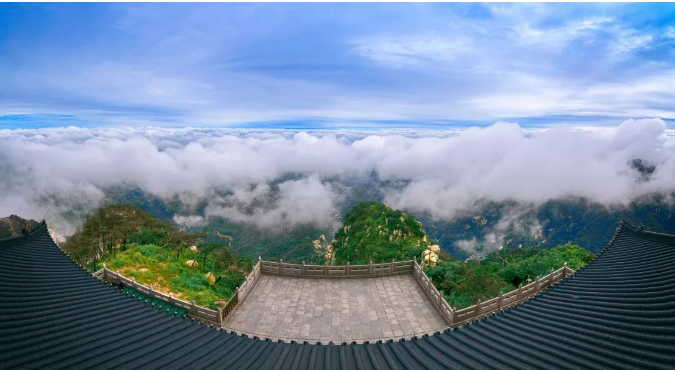 天蒙山风景区图片