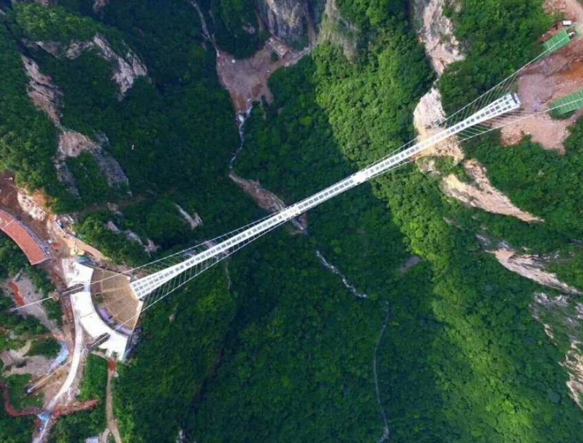 张家界大峡谷玻璃桥