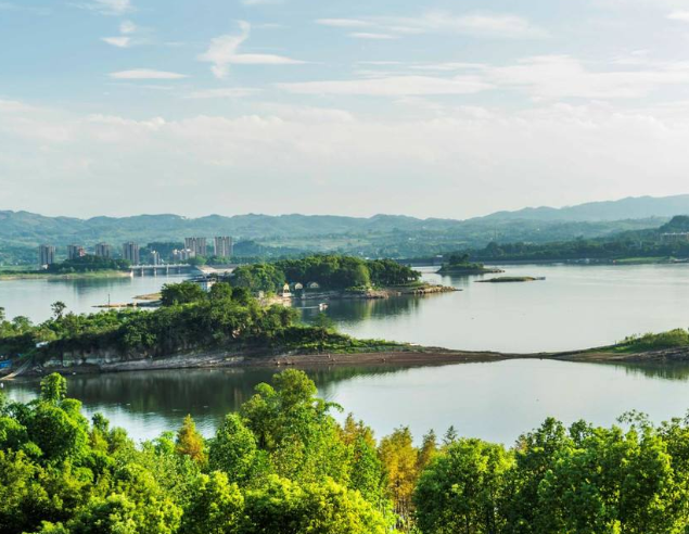 长寿湖西岸公园