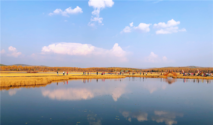 内蒙古七星湖景区图片