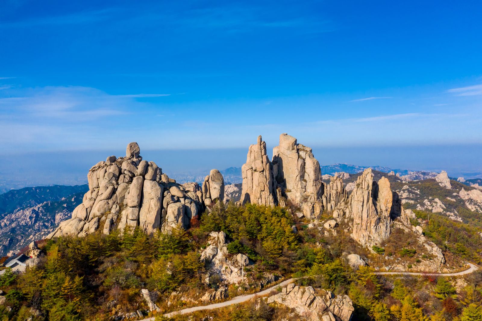 青岛崂山巨峰景区图片