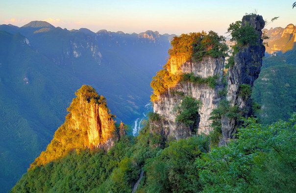 湖北宜昌柴埠溪大峡谷图片