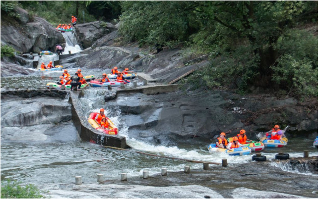 霍山神仙谷漂流景區(qū)