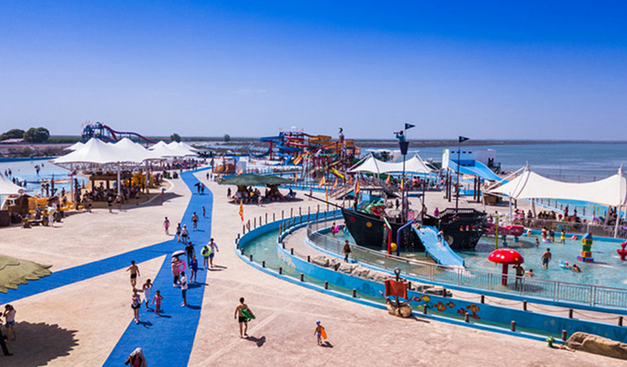 2024博湖孔雀海滩水乐园沙滩(营业时间+门票价格+游玩攻略)