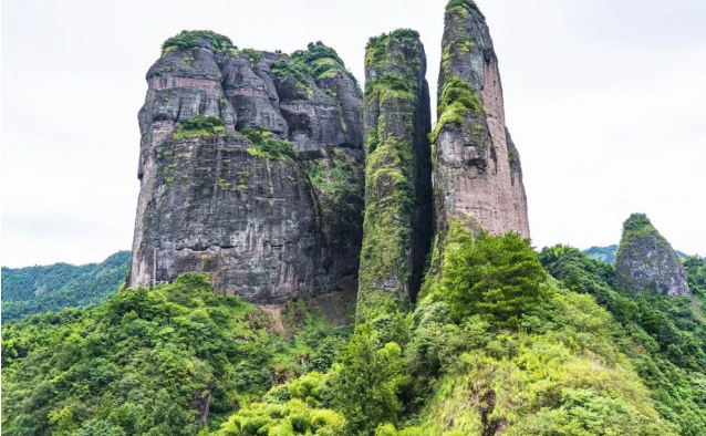 江郎山峽谷漂流