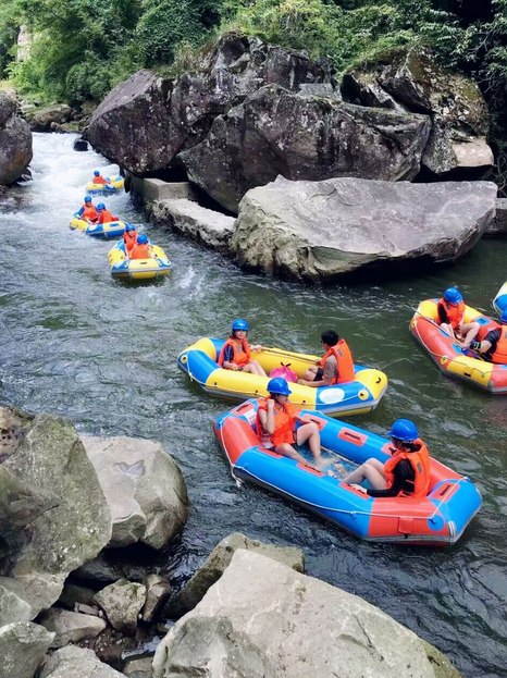 重慶油草河漂流門票