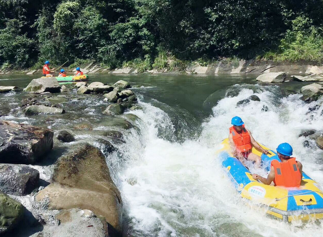 重慶油草河漂流門票