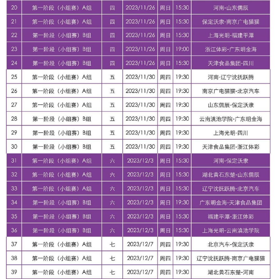 2023-2024中国男排超级联赛