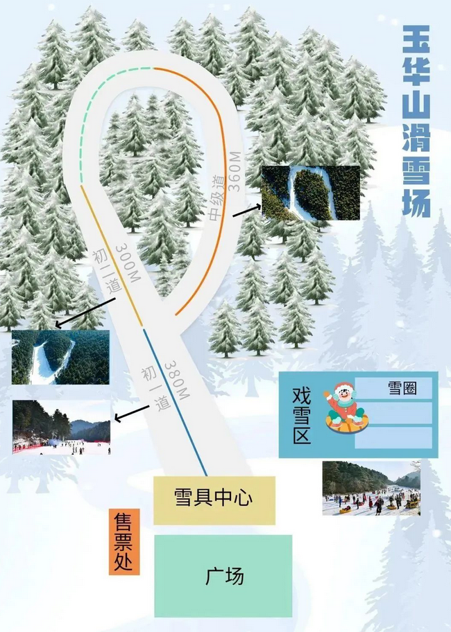 銅川玉華宮滑雪場