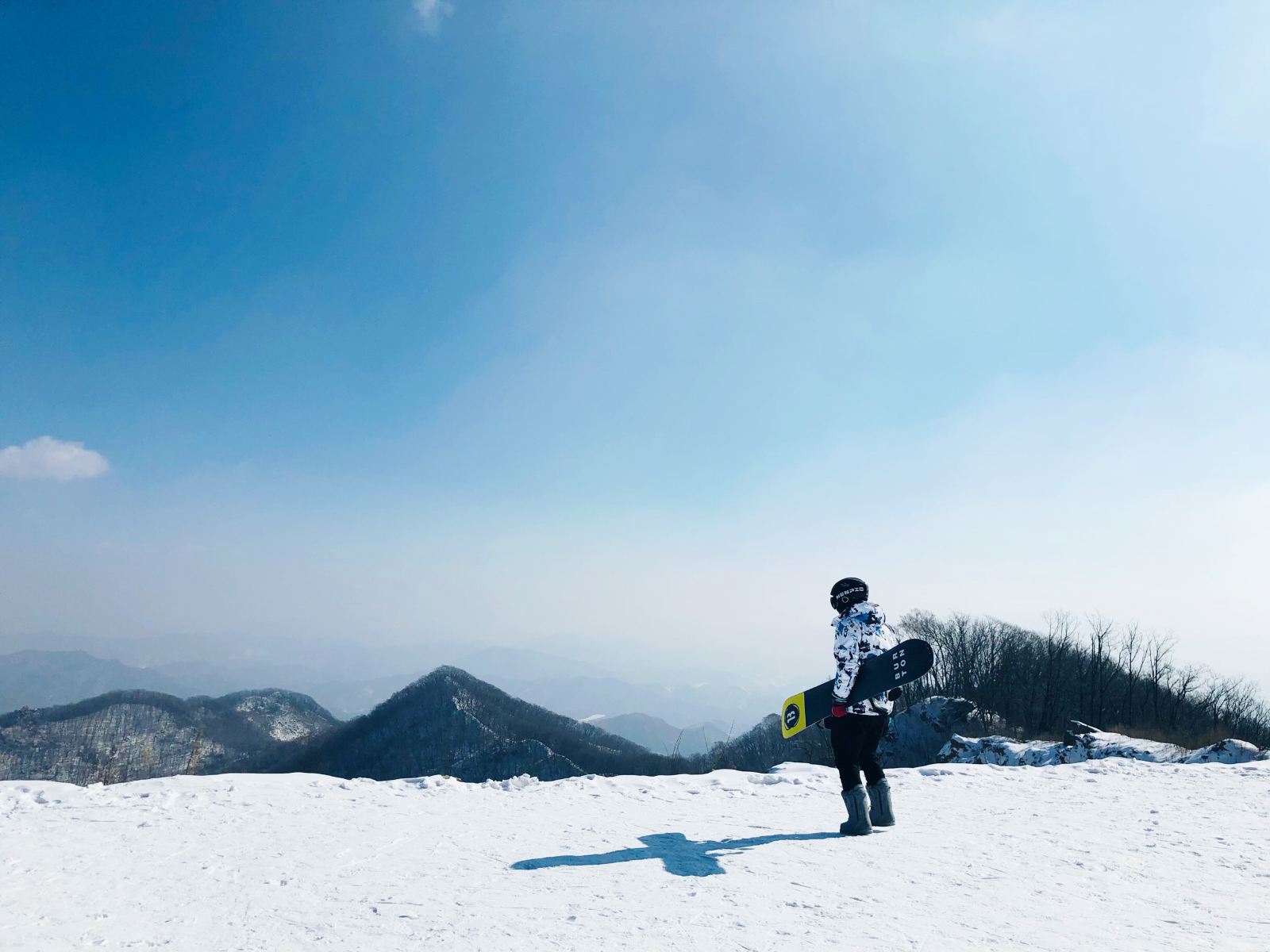 天桥沟滑雪图片