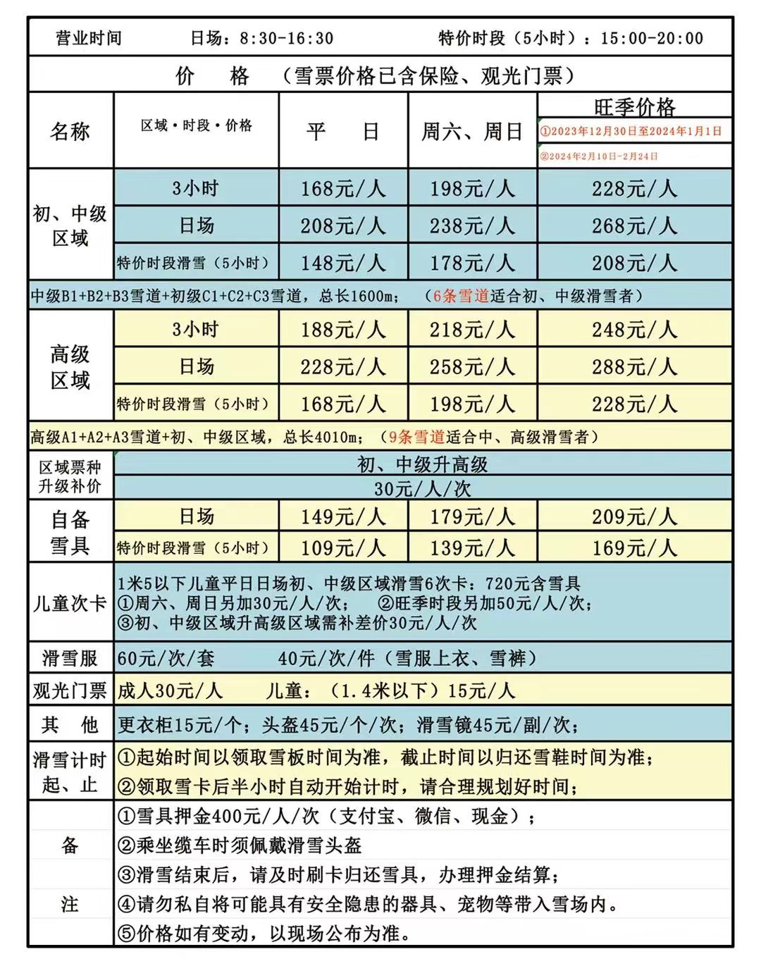 大連林海滑雪場(chǎng)2024開放時(shí)間+價(jià)格+地址+攻略